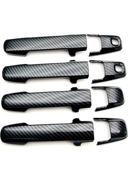 Suzuki Hustler Için MR52S/MR92S 2020-2022 Araç Karbon Fiber Kapı Kapağı Kapak Trim Dekoratör Sticker Dış Aksesuarlar (Yurt Dışından)