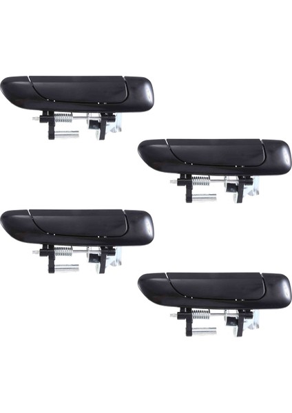 4pcs Dış Dış Dış Kapı Hanekleri Honda City Jazz Fit Için Black Yeni 2002-2008 Set (Yurt Dışından) modelleri