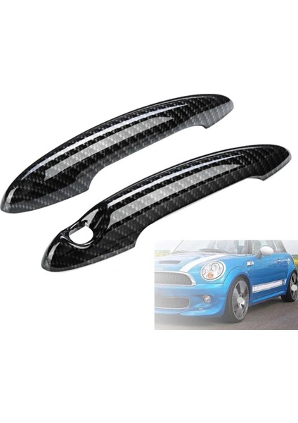 Karbon Fiber Dış Dış Kapı Tutucu Kapak Bmw Mini Cooper R50 R52 R53 R55 R56 R57 R58 R59 R61 (Yurt Dışından) fiyatları