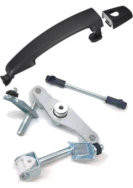 1 Adet Ön Arka Dış Kapı Kolu Chevrolet Aveo &amp; 1 Set Manuel Şanzıman Otomatik Kontrol Dişli Vardiyası Kılavuzu (Yurt Dışından)