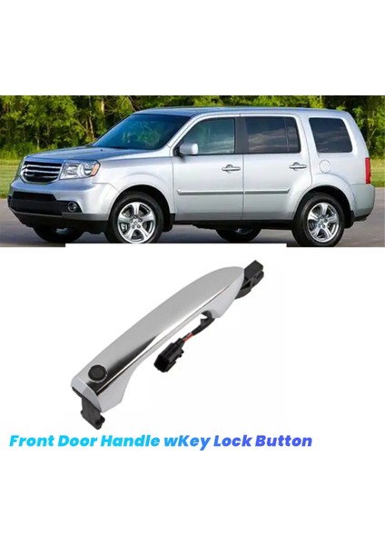 Honda Pilot Accord 2013-2017 Dış Çekme 72181T2AC71 Için Ön Kapı 72184-T2A-A01 (Yurt Dışından) modelleri