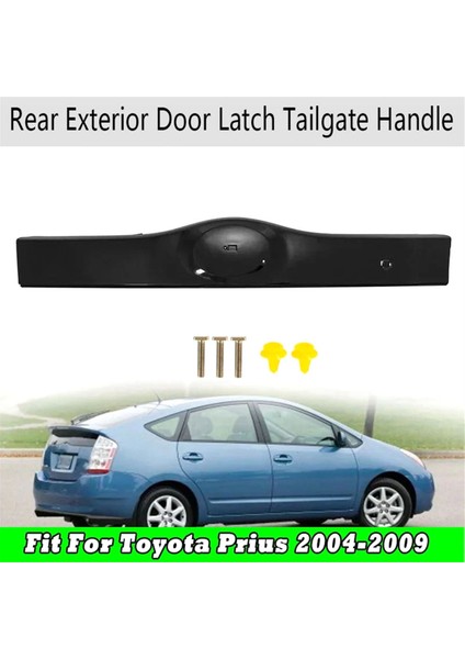 Toyota Prius 2004-2009 Için Siyah Arka Dış Kapı Mandalı Bagaj Kapağı Tutma Kapı Gagası (Yurt Dışından) modelleri