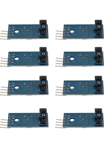 8pcs TCRT5000 Kızılötesi Yansıtıcı Sensör Ir Fotoelektrik Anahtar Bariyer Hat Track Modülü Arduino Akıllı Araba Robotu (Yurt Dışından) modelleri