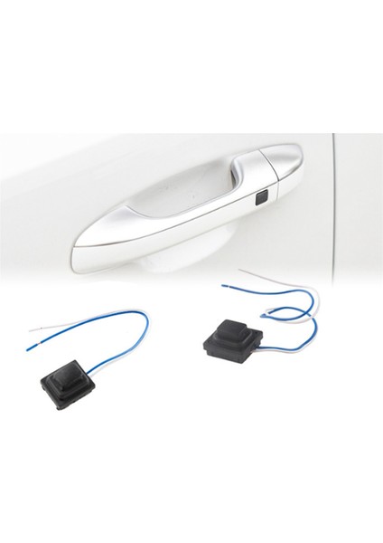 4x Araba Sol ve Sağ Endüktif Dış Kapı Kolu Düğmeleri Hyundai Elantra Ad 2017 Için (Yurt Dışından) fiyatları
