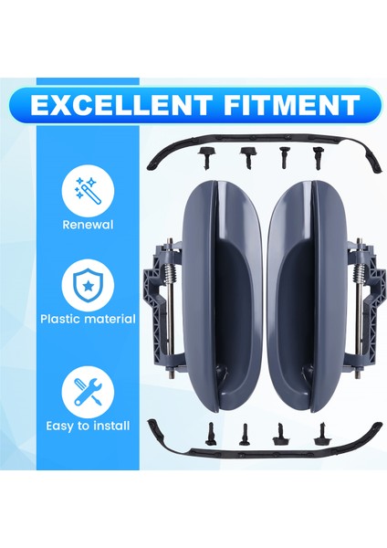 Arka Sol Sağ Dış Kapı Açıcı Tutar 5121824546351218245464 Bmw E39 525I 528I 530I 1997-2003 Kapı Açıcı Çekme (Yurt Dışından) indirimleri