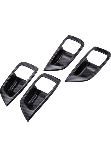 Mitsubishi Pajero Sport 2020 Için 4pcs Karbon Fiber Abs Araba Kapı Kolu Kase Koruyucu Kapak Kaplama Pervazları Araba Stil (Yurt Dışından) fiyatları