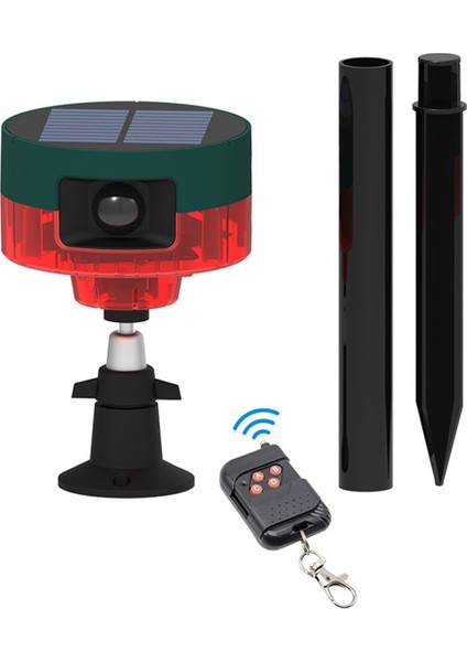 Güneş Kızılötesi Alarm Hareket Sensörü Dedektörü Açık Su Geçirmez Hayvan Kovucu Güvenlik Alarmı 129DB Köpek Havlama Kırmızı (Yurt Dışından) fiyatları