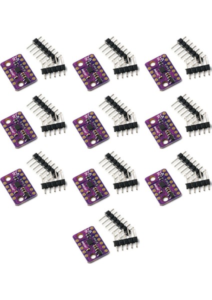 10SET BMI160 GY-BMI160 6dof 6 Eksenli Hızı Gyro Gyro Giritasyon Hızlandırıcı Modül Iıc Iıc I2C Spı Iletişim Protokolü 3-5V (Yurt Dışından)