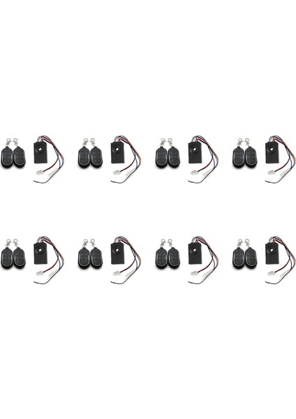 8x Ebike Alarm Sistemi Çift Uzaktan Kumanda 36V 48V 60V 72V Alarm Aksesuarları Su Geçirmez Elektrik Bisikleti Değiştirme (Yurt Dışından)