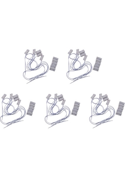 25 Pcs Mc-38 Kablolu Kapı Penceresi Sensör Ev Alarm Sistemi Için Manyetik Anahtar, Sensör Birlikte Olduğunda Normalde Kapalı Nc (Yurt Dışından)