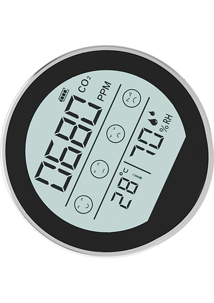 Hava Kalitesi Monitörü Co2 Metre Karbon Dioksit Dedektörü Ev Ofis Araç Gümüş Için Sıcaklık Nem Algılama (Yurt Dışından) indirimleri
