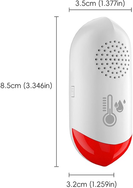 Wifi Higrometre Termometre Iç Mekan, Kablosuz Akıllı Sıcaklık Nem Monitörü Akıllı Yaşam Uygulaması (Yurt Dışından) fırsatları