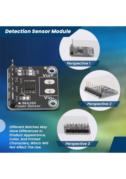 INA260 Algılama Sensörü Modülü Yüksek Veya Düşük Yan Voltaj Akım Güç Sensörü Taşınabilir Modül (Yurt Dışından) indirimleri