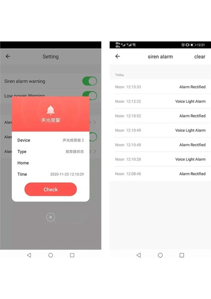 Tuya Smart Zigbee Siren Kablosuz Sesli ve Görünür Alarm 100DB Anti-Harmer Ac Güç Iş Hacim Ayarı Abd Fiş (Yurt Dışından)