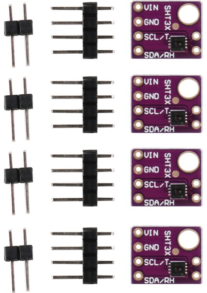 4x SHT31 SHT31-D Sıcaklık ve Nem Sensörü Breakout Tahtası Arduino Için Hava Modülü (Yurt Dışından)