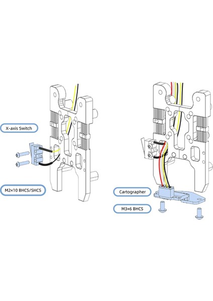 Haritafatçı Idm Scanner Tesisat Sensörü Voron 2.4/trident 3D Yazıcı Beacon 6061ALUMINIUM Için Metal Braket (Yurt Dışından) modelleri