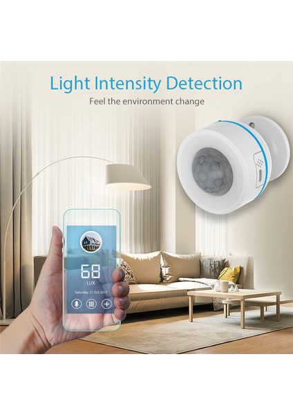 Z Wave Plus 700SERIES Sıcaklık Nemine Ilişkin Pır Hareket Dedektörü Işık Sensörü Smarthing ile Çalışıyor, Vera (868.4MHZ) (Yurt Dışından) indirimleri