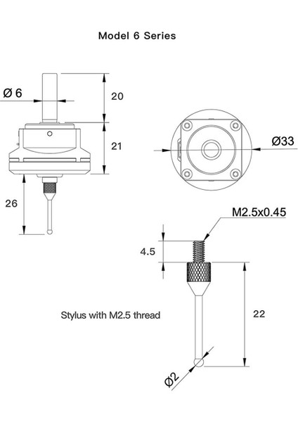 6x Cnc 3D Dokunmatik Prob Bu, V6 3D Dokunmatik Prob/ Kenar Bulucu Için Paslanmaz Çelik Prob Ucu (Yurt Dışından) indirimleri