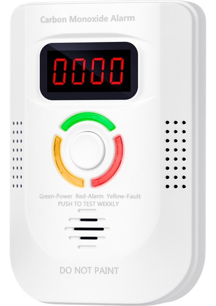 Karbon Monoksit Dedektörü Alarm Fotoelektrik Sensör LCD Plug-In Co Zehirleme Alarm Sesi + Flash Uyarı (2pcs) Abd Fişi (Yurt Dışından) modelleri