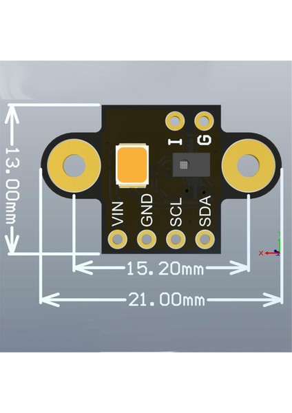 GY-AS7341 Görünür Kızılötesi Renk Spektrometre Sensörü Modülü Renk Sıcaklığı Illuminance Renk Ölçüm Algılama A (Yurt Dışından) indirimleri