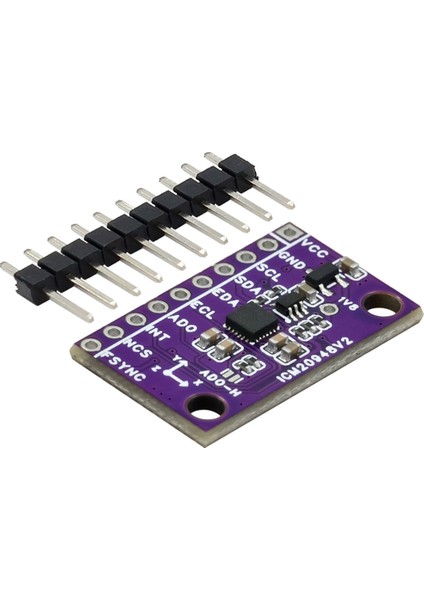 GY-ICM20948V2 9dof 9 Eksenli Sensör Hızlanma Manyetik Alan Sensörü Modülü ICM20948V2 ICM-20948 MPU-9250&#39;NIN Yerini Alıyor (Yurt Dışından)