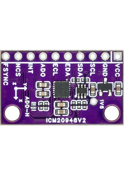 GY-ICM20948V2 9dof 9 Eksenli Sensör Hızlanma Manyetik Alan Sensörü Modülü ICM20948V2 ICM-20948 MPU-9250&#39;NIN Yerini Alıyor (Yurt Dışından) modelleri