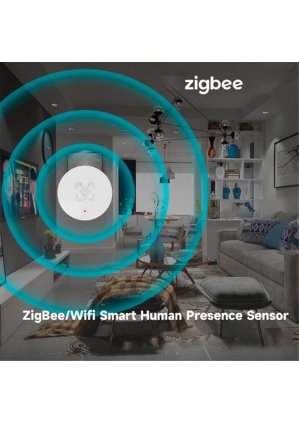 Tuya Wifi Insan Varlık Sensörü Hareket Sensörü 24G Radar Algılama Akıllı Ev Uzaktan Kumanda Güvenliği Koruma (Yurt Dışından) indirimleri