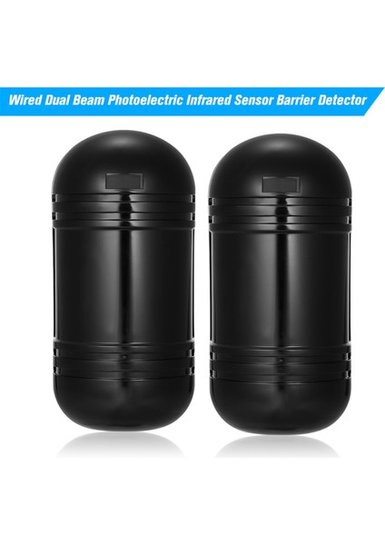 Kablolu Çift Işınlı Fotoelektrik Kızılötesi Sensör Bariyer Dedektörü 100M Alarm Kurcalama Alarmı Park Hırsız Alarm Sistemi (Yurt Dışından) modelleri