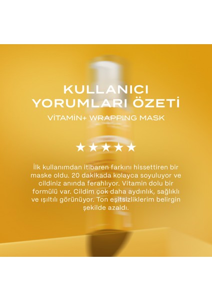 Multi Vitamin | C B5 B3 | Leke Karşıtı Soyulabilir Yüz Maskesi 70 ml fırsatları