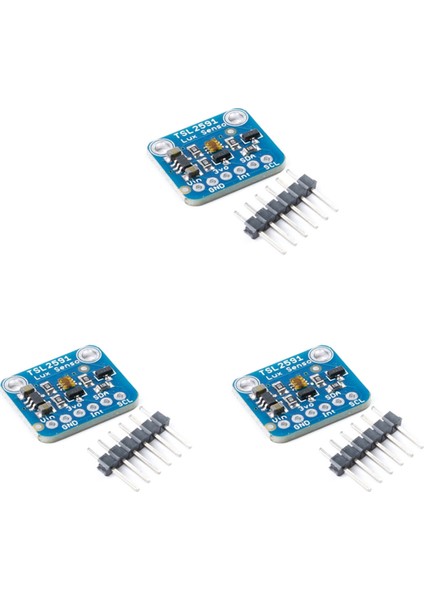 3x TSL2591 Dijital Işık Sensörü Kırılma Modülü Yüksek Dinamik Aralık Ir Kızılötesi Tam Spektrum Diyotları Algılayan 3.3V-5V (Yurt Dışından)