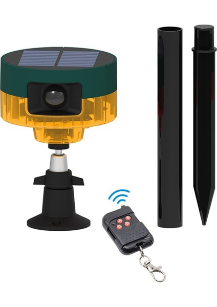 Güneş Kızılötesi Alarm Hareket Sensörü Dedektörü Açık Su Geçirmez Hayvan Kovucu Güvenlik Alarmı 129DB Köpek Havlama Sarı (Yurt Dışından) indirimleri