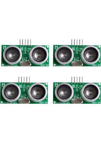 8pcs Us -100 Ultrasonik Sensör Modülü Dc 2.4V - 5V Sıcaklık Telafisi Aralığı Mesafesi (Yurt Dışından) fiyatları