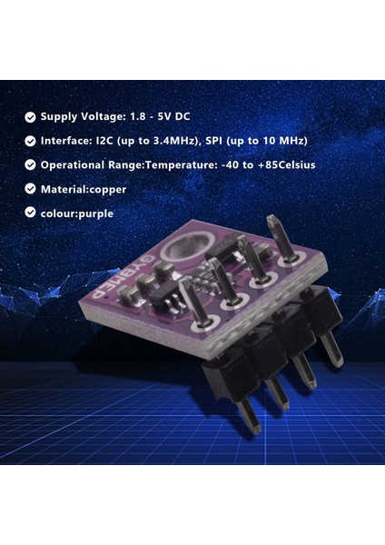 3pcs BMP280 5V Dijital Sıcaklık Barometrik Basınç Sensörü Modülü, Sıcaklık Sensörü Atmosfer Basınç Kartı (Yurt Dışından) modelleri