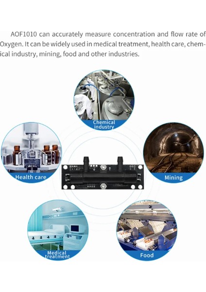 Asaır AOF1000 Ultrasonik Oksijen Konsantrasyon Akış Sensörü (B) (Yurt Dışından) fırsatları