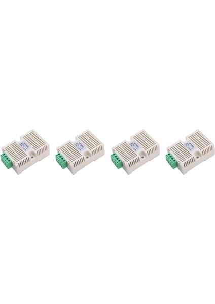 4x Sıcaklık Nem Verici RS485 SHT20 Sensör Modbus Rtu Edinme Modülü Dönüştürücü Yüksek Hassasiyet (Yurt Dışından)