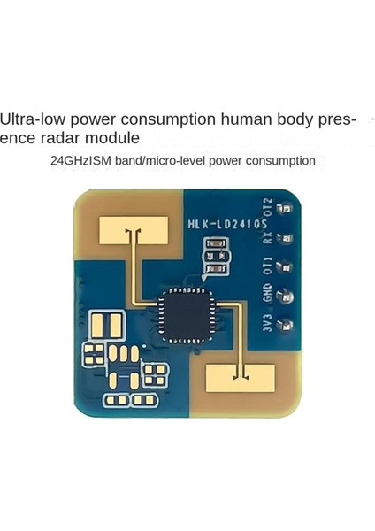 LD2410S Hareket Algılama Radar Sensörü Modülü 24GHZ Insan Varlığı Radar Sensörü, Akıllı Ev Için (Yurt Dışından) fiyatları