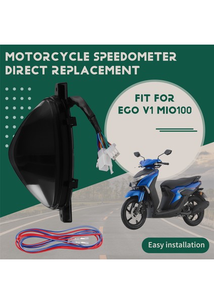 Yamaha Ego Için V1 MIO100 Renk Film Mio Amore Motosiklet Enstrümanı Motosiklet Hız Göstergesi (Yurt Dışından) fırsatları