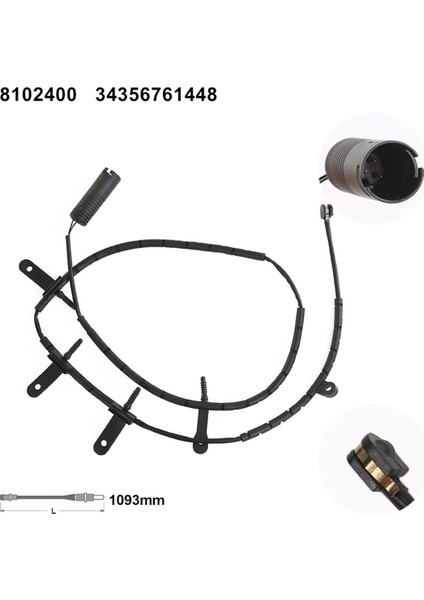 Araba Arka Aks Fren Sensörü Fren Yolu Aşınma Sensörü Fren Sensörü Hattı 34356761448 35356778157 Mini R52 Için (Yurt Dışından) fırsatları