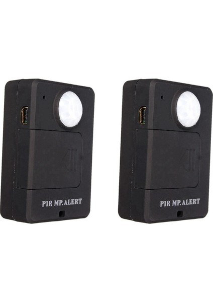 2x Mini Gsm Pır Alarm Hareket Sensörü Alarm Kızılötesi Kablosuz Gsm Alarm Alıcı Khrikan Trafısı Tümle (Yurt Dışından)