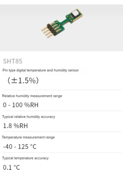 SHT85 Sht-85 Dıp4 Sıcaklık ve Nem Sensörü Modülü (Yurt Dışından) fırsatları