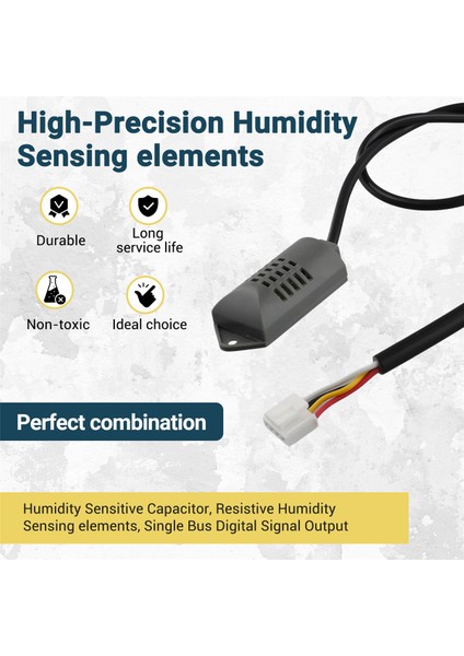 Sıcaklık Nem Probu Sensörü Modülü 0-3V Modül AM1001 2001 Için 2,54MM Terminalli Kasa Telleri ile Değiştirme (Yurt Dışından) fırsatları