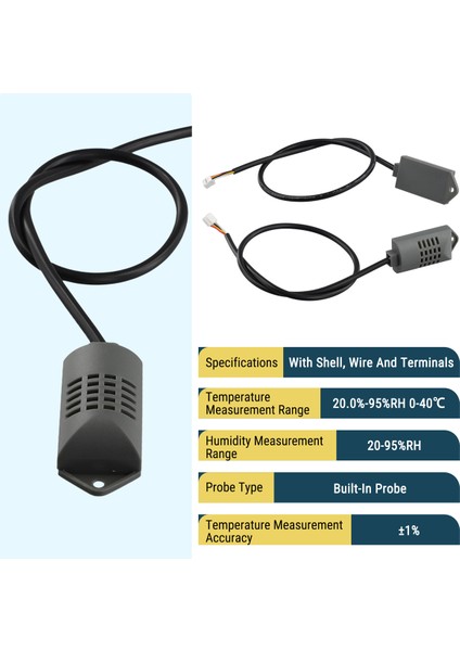 Sıcaklık Nem Probu Sensörü Modülü 0-3V Modül AM1001 2001 Için 2,54MM Terminalli Kasa Telleri ile Değiştirme (Yurt Dışından) indirimleri