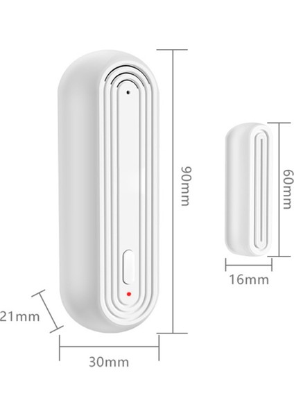 Açık/kapatma Fonksiyonu ile Akıllı Wifi Kapısı ve Pencere Alarm Sensörü, Uzaktan Hırsızlık Önleme Alarmı (Yurt Dışından)