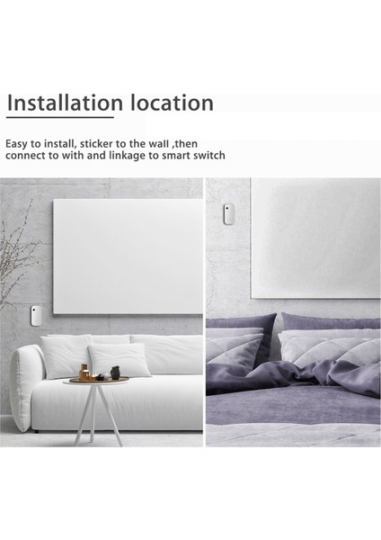 2x Tuya Wifi Işık Sensörü Akıllı Ev Aydınlatma Sensörü Bağlantı Kontrolü Parlaklık Sensörü Aydınlatma (Yurt Dışından) fiyatları