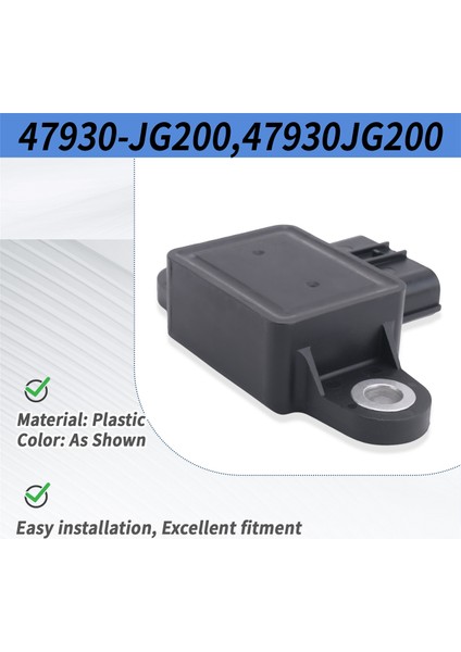 47930-JG200 Nissan Infiniti M35H Juke Leaf Rogue 47930JG200 Için Araç Yerçekimi Sensörü (Yurt Dışından) indirimleri