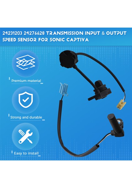 24231203 24276628 Şanzıman Giriş ve Çıkış Hız Sensörü Chevrolet Cruze Sonic Captiva Şanzıman Hız Sensörü (Yurt Dışından) fırsatları