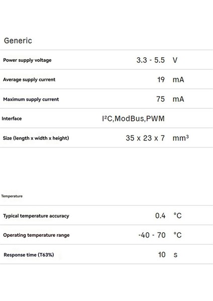 2pcs SCD30 Co2 ve Rh/t Ölçümler Için Hava Kalitesi Sensörleri Modülü I2C Modbus Pwm (Yurt Dışından) fırsatları