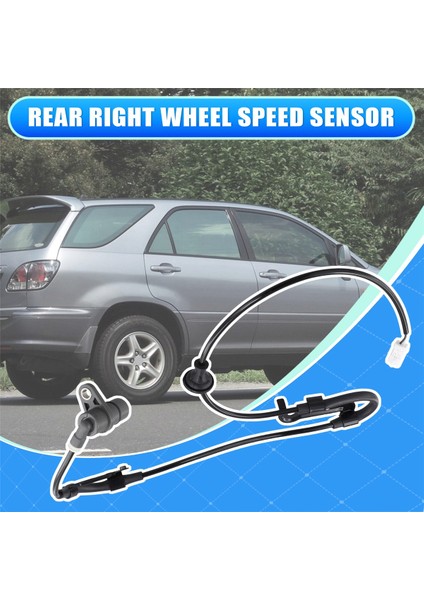 Toyota Harrier Için Abs Tekerlek Hız Sensörü 1997-2003 Lexus RX300 1998-2003 W/fwd 8954548010 Arka Sağ (Yurt Dışından) fırsatları