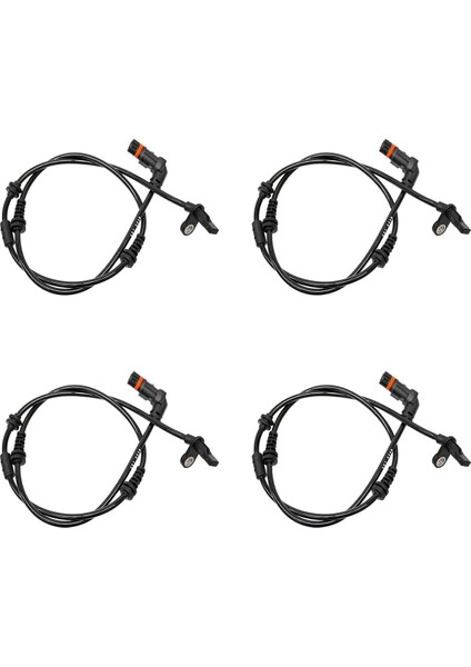 Mercedes Benz S-Serisi W221 Için 4x Araç Abs Sensörü Tekerlek Hız Sensörü 2219057400 (Yurt Dışından)