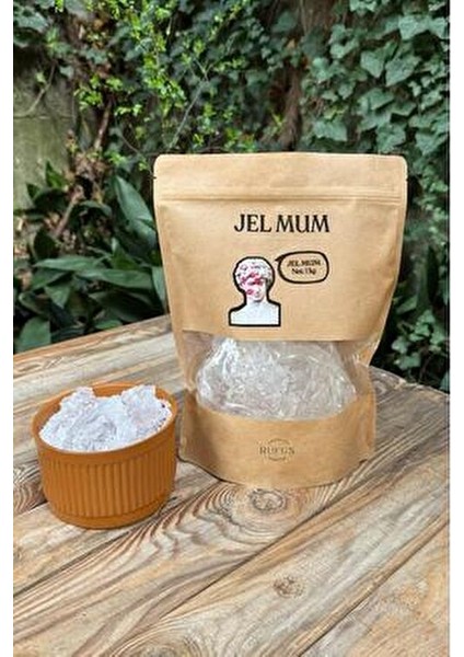 1kg Şeffaf Kokusuz Jel Mum Modern Tasarım Uzun Süreli Kullanım için